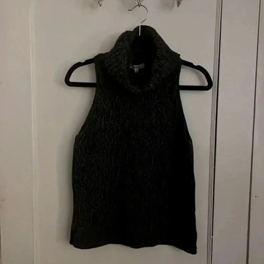 Madewell cowl neck sleeveless sweater size X-Small‎ Contemporary Preppy - Picture 2 of 7